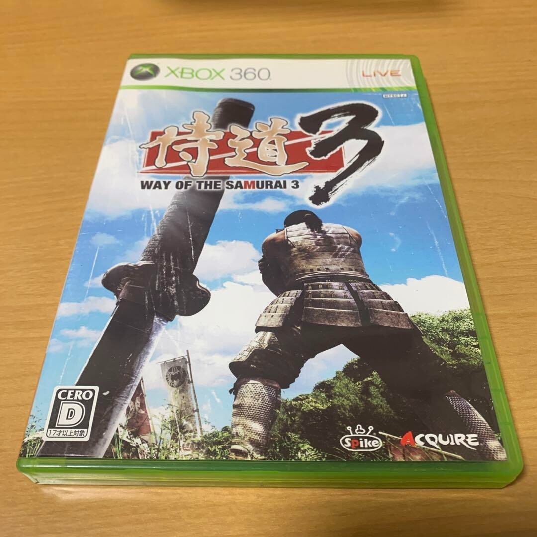 USE Way of the Samurai 3 360 spike Microsoft Xbox 360 japan
