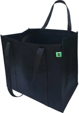 5 Piece Large Reusable Reinforced Collapsible Shopping Bags Grocery Tote Bag Set