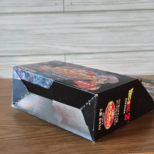 Caja de exhibición de tarjetas coleccionables Dragon Ball Z soporte vintage fuera de uso 2001 japonés M1a - Imagen 5 de 21