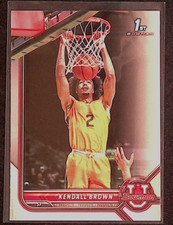 2021-22 Bowman U Basketball Kendall Brown 1st Bowman Rookie Card #63 RC