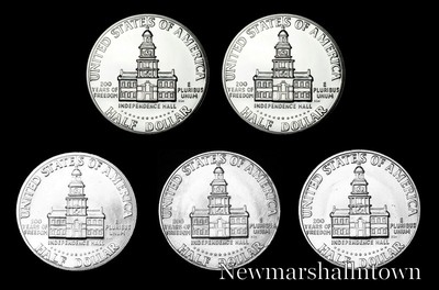 1776 1976 P+D+S+S+S Kennedy Half Dollar Mint Proof Set - 40