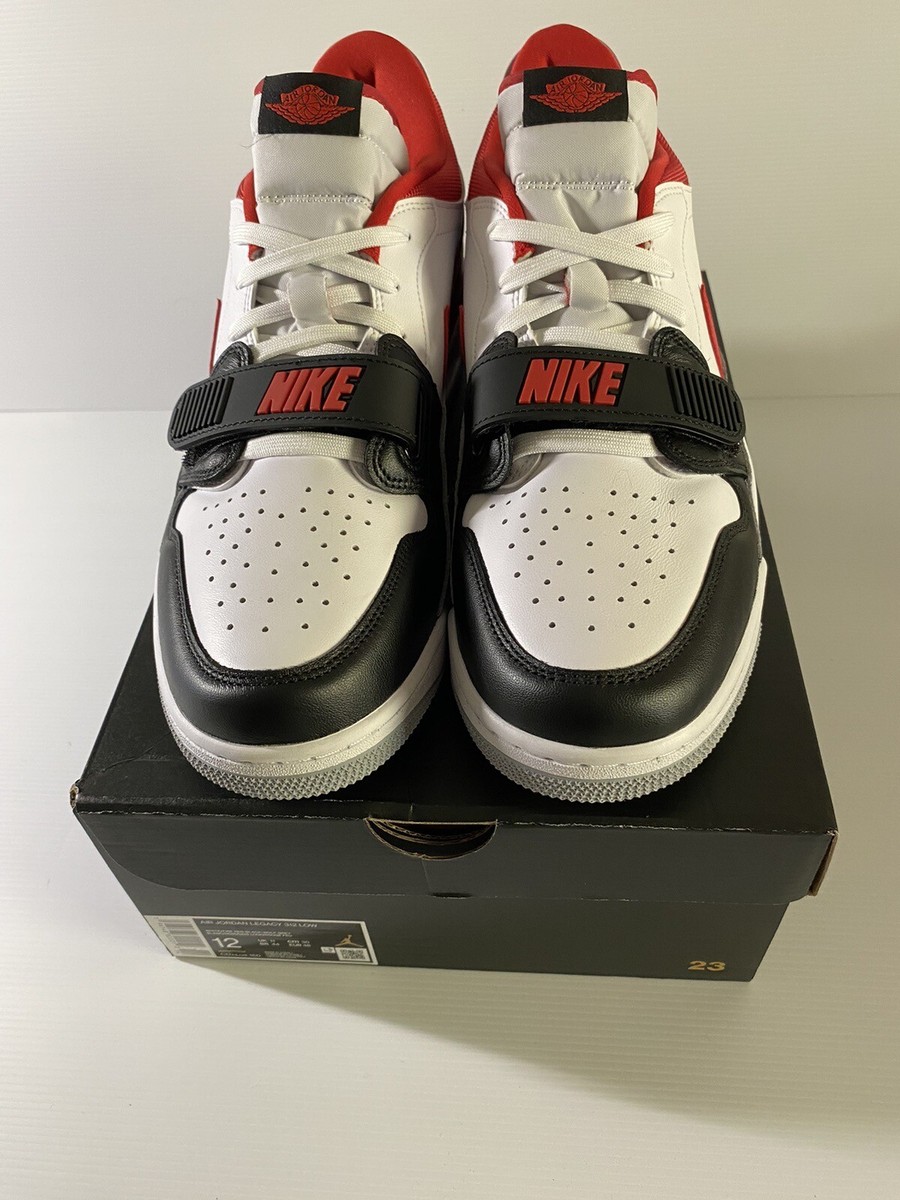 Nike Air Jordan Legacy 312 Low US 12 White Red Black Grey
