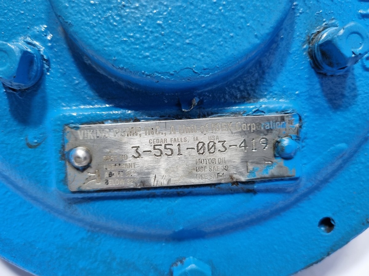 Viking Pump 3-551-003-419 Helical Gear Reducer | eBay