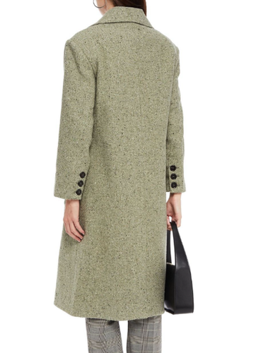 NWT ALEXA CHUNG Green Wool-Blend Tweed Coat/Jacket Size 14 $1500 NEW ALEXACHUNG - 第 3/8 張圖片