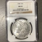 1900 Silver Morgan Dollar MS63