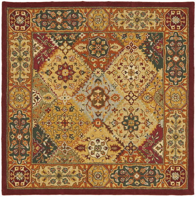 Safavieh Heritage MULTI 4' X 4' Square Area Rug - HG512A-4SQ
