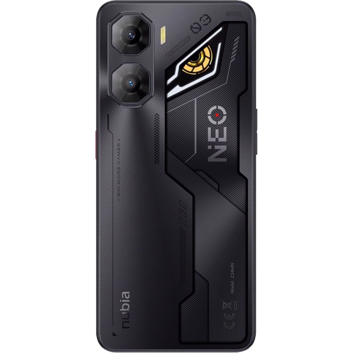 新品未開封 Nubia Neo 3 グローバル版 8/256 Black Nubia Neo 3 5G Shadow Black 256GB + 8GB Dual-SIM Factory