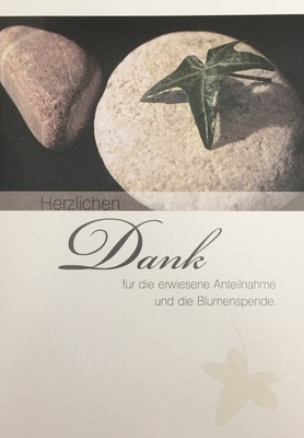 Trauer 50 Trauerkarten Danksagungskarten Mit Umschlag Danksagungen