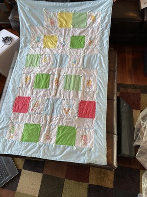 Vintage Care Bear Baby Blanket Quilted Crib Size Ebay