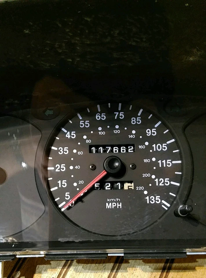 Cuadro de instrumentos KIA SEPHIA 117.662 millas automático fabricante original 1998-7/1999 Foto 2 de 4