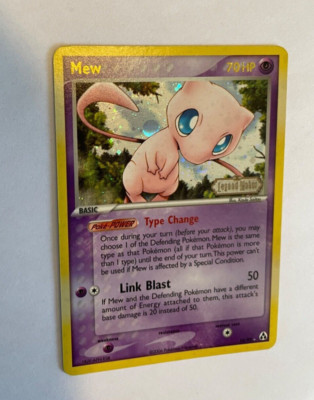 Pokemon 10/92 Mew Legend Maker Reverse Foil Stamped Holo