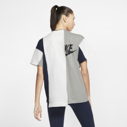 SACAI X NIKE T shirt ibrida Nike x Sacai NikeLab nuova di zecca CD6310 711 taglia media NUOVISSIMA