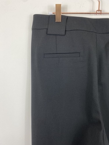 Ba&sh Trousers Womens Size 12 UK Black Tapered Wool Pleated Occasion 3 Bash - Picture 17 of 24
