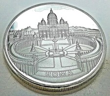 Pope John Paul II Silver Coin Vatican City Jesus Christ God Francis Leo XIV USA