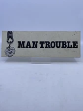 Man Trouble 1992 Crew Parking Pass Placard Jack Nicholson 20th Century Fox