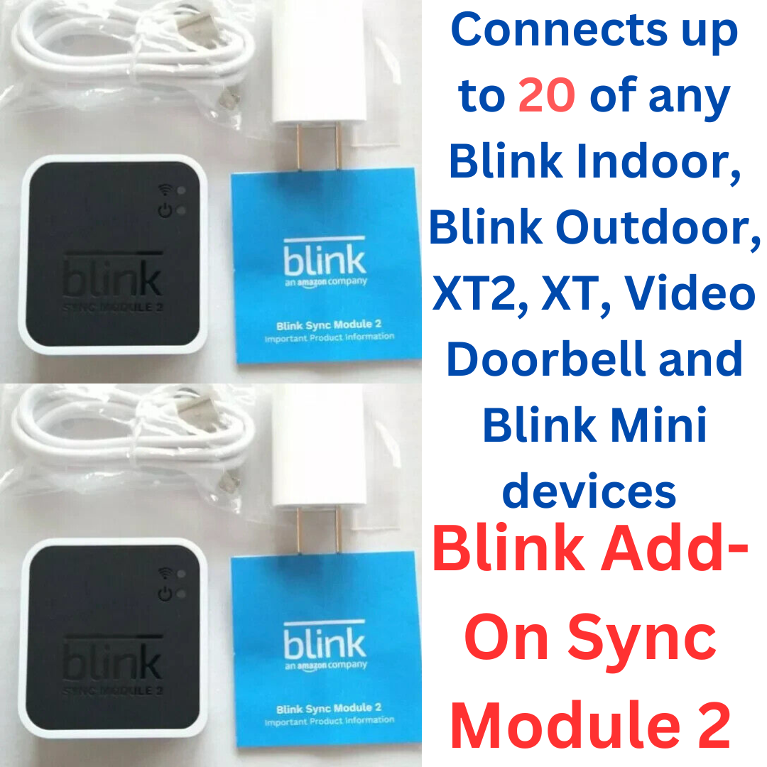 2-PACK Blink Sync Module 2 - For Blink Outdoor 4th/3rd/Indoor Generation Cameras-image