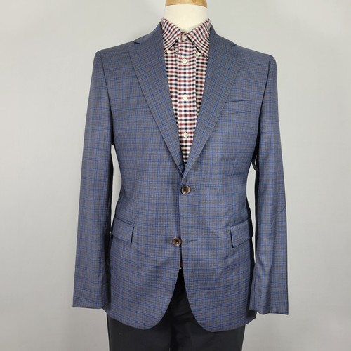 Jack Victor Montreal Men's Sport Coat ESPRIT SPJ Blue Loro Piana Capolavoro 40R
