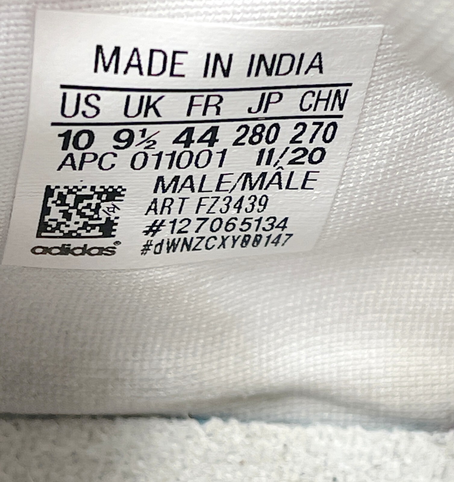 Adidas Multix Men's Sneakers Size 10 White Mesh Athletic Shoes FZ3439 thumbnail 8