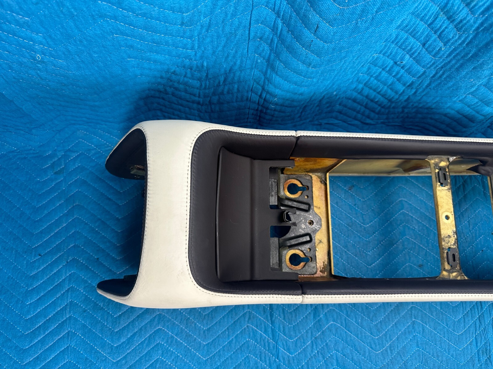 Bentley Continental Flying Spur Center Console Trim Shroud Ivory 2008-2012 OEM