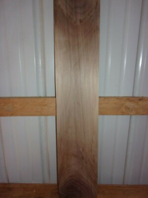 1 PC WALNUT LUMBER WOOD KILN DRIED BOARD 35 5/8''X 7 3/16''X 1/2'' LOT 88H CLEAR