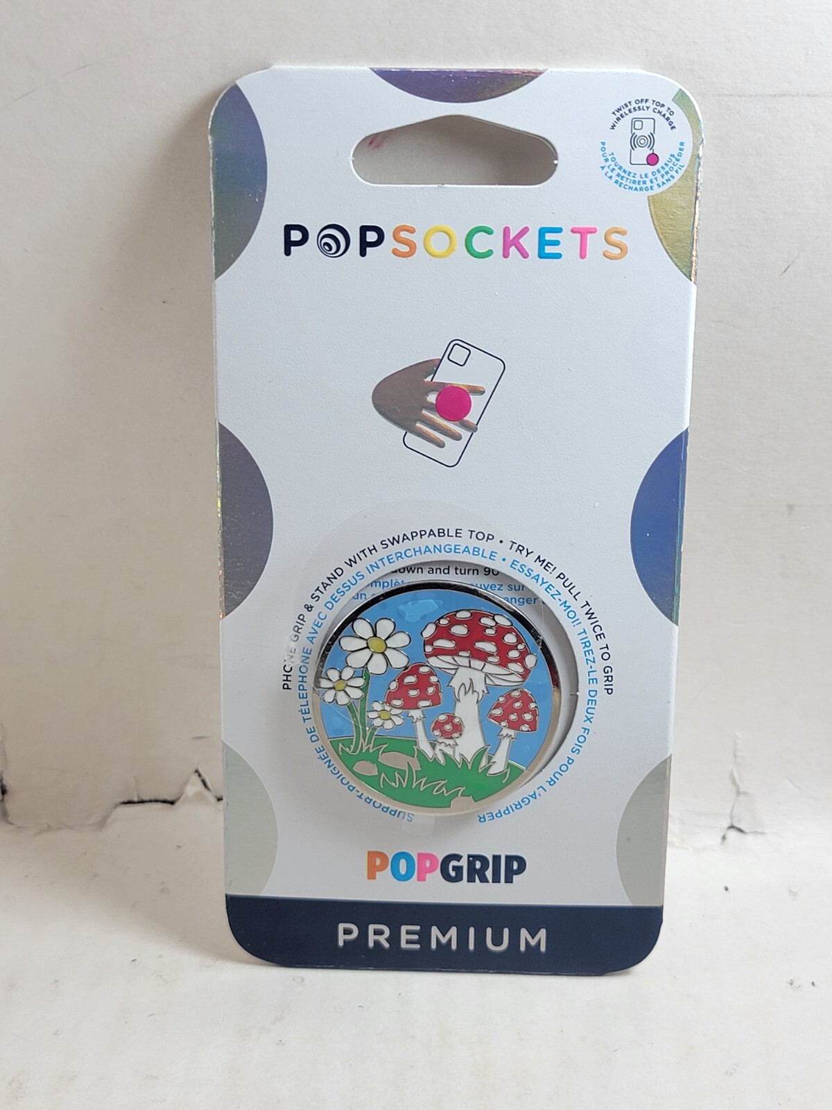 PopSocket Premium Phone Grip Fun Guy Enamel Metal... New-image