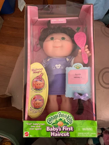 Vintage 1999 Cabbage Patch Kids Baby's First Hair Cut. New In Box