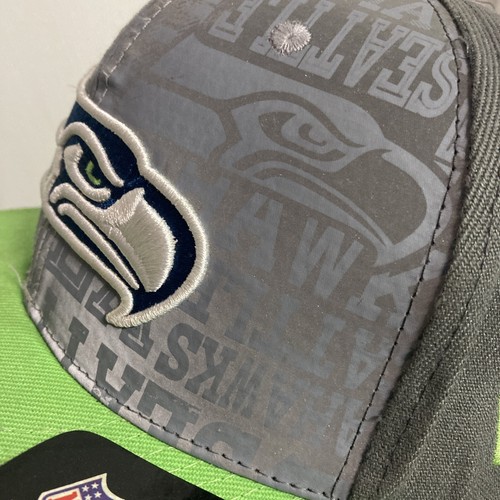 NWT SEATTLE SEAHAWKS SNAPBACK CAP HAT NEW ERA 9FIFTY 950 VINTAGE COLLECTION - Picture 3 of 11