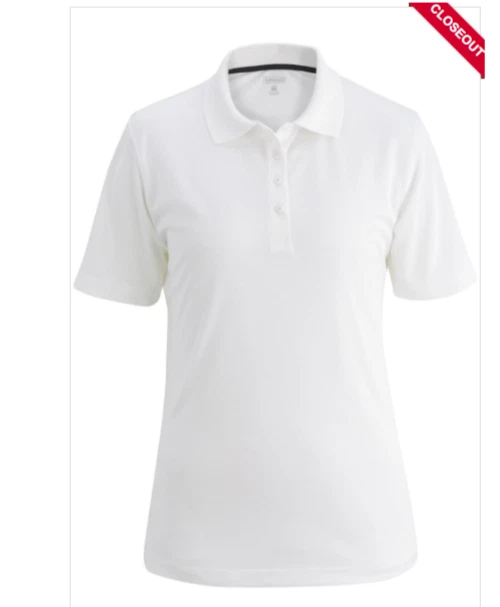 Women polo shirt red royal French blue white xs small med large xl 2x 3x 4X NEW - Image 3 of 4