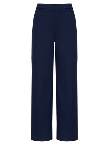 Boys Solid Color Chino School Uniform Trousers Wedding Formal Tuxedo Dress Pants - Picture 11 of 26