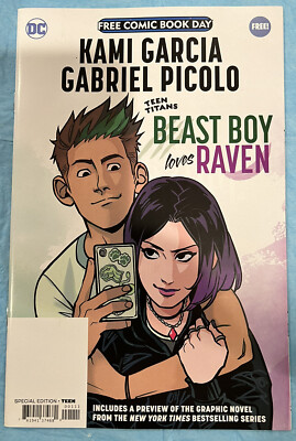 FCBD 2021 Teen Titans Beast Boy Loves Raven #1 Kami Garcia, Promo, VF+/NM!