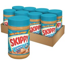Skippy Creamy Peanut Butter 16.3 oz 8-pack