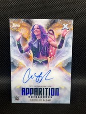 2025 TOPPS EXALTED WWE CANDICE LeRAE APPARITION ON CARD AUTO 12/99