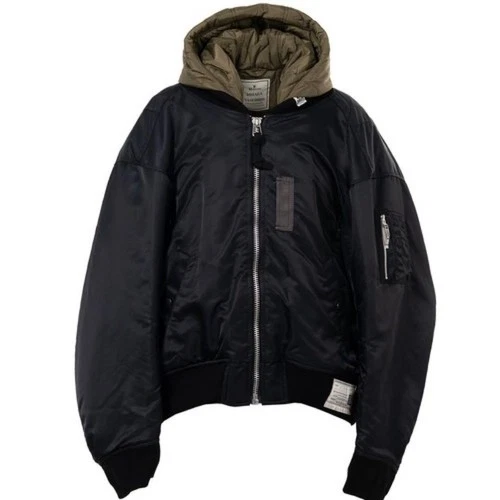 USED [EXCELLENT CONDITION] MAISON MIHARA YASUHIRO OVERSIZED MA-1 FLIGHT JACKET video thumbnail