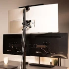 VIVO Triple Monitor Desk Stand Mount Standing Adjustable for 3 Screens up to 30"