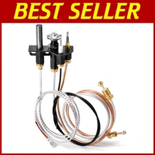 Stainless Steel NG Pilot Assembly for Gas Fireplaces