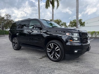 2018 Chevrolet Tahoe PREMIER 4x4 RST Black / Black - 1 OWNER / CLEAN