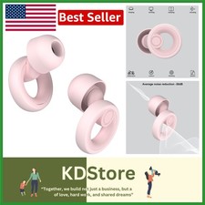 Silicone Noise-Canceling Ear Plugs with 8 Sizes for Sleep, Concerts  Work