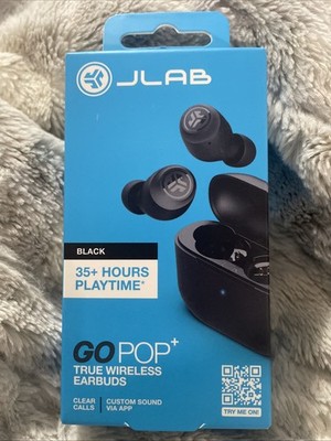 JLab - GO Air POP True Wireless In-Ear Headphones - Black
