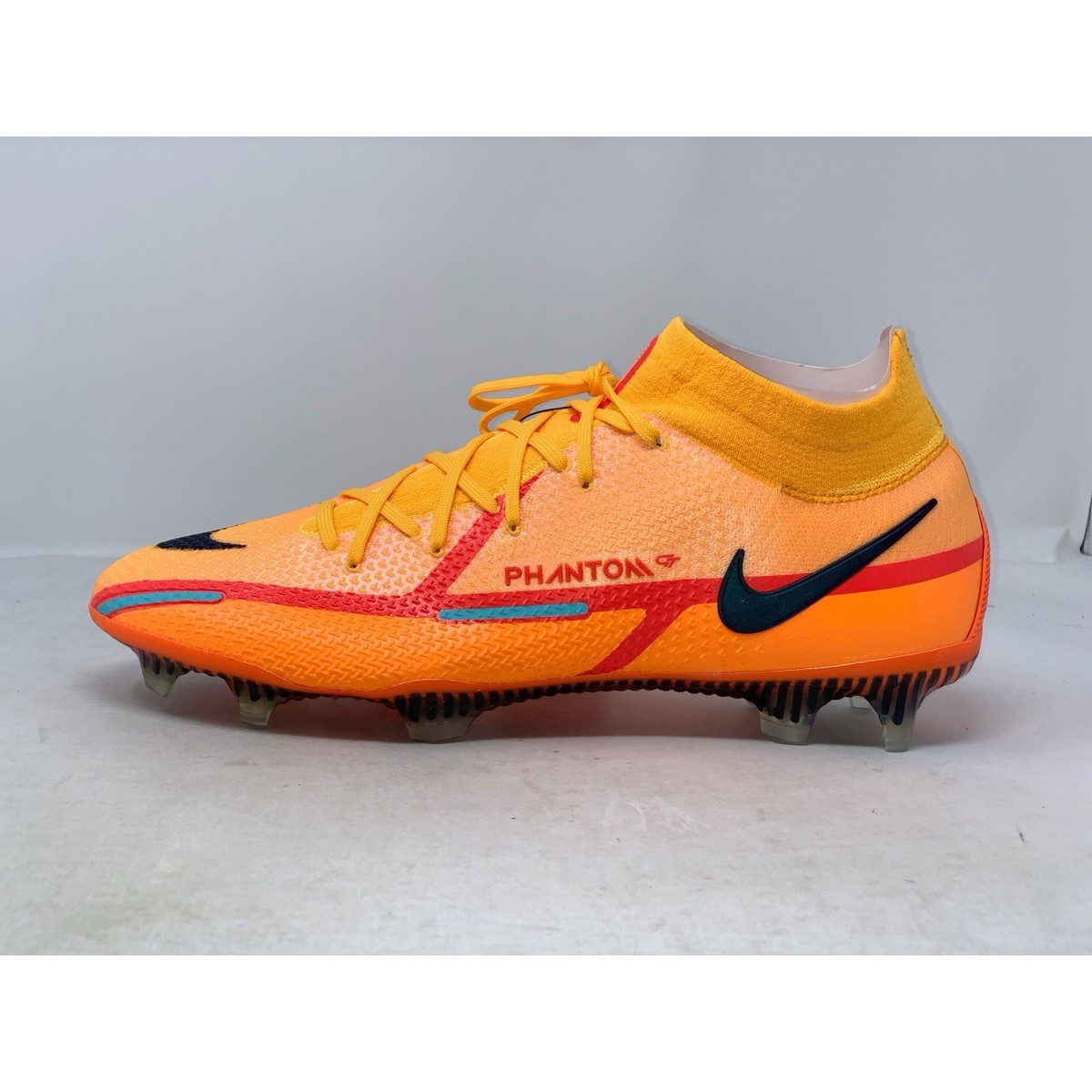 Nike Phantom GT2 Elite DF FG Laser Orange Soccer Cleats, Size 10