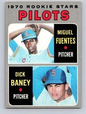 1970 Topps #88 Pilots 1970 Rookie Stars (Miguel Fuentes / Dick Baney)