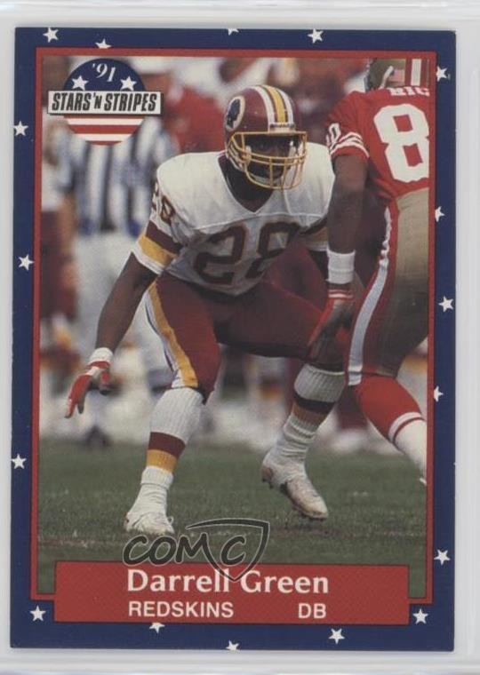 1991 Stars 'n Stripes Darrell Green #116 HOF 08rj