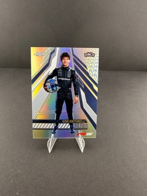 2025 Topps Chrome F1 Kimi Antonelli Futuro FUT-2 Rookie RC Formula 1 Case Hit SP