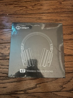 Cowin E7 Pro Black Bluetooth Headphones Active Noise Cancelling, Sealed