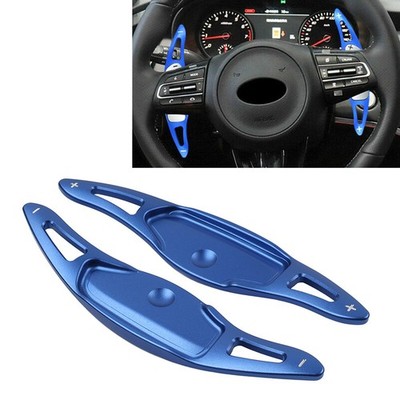 Schaltwippen Verlängerung Für 18-up Kia Stinger CK K8 Aluminium Blau