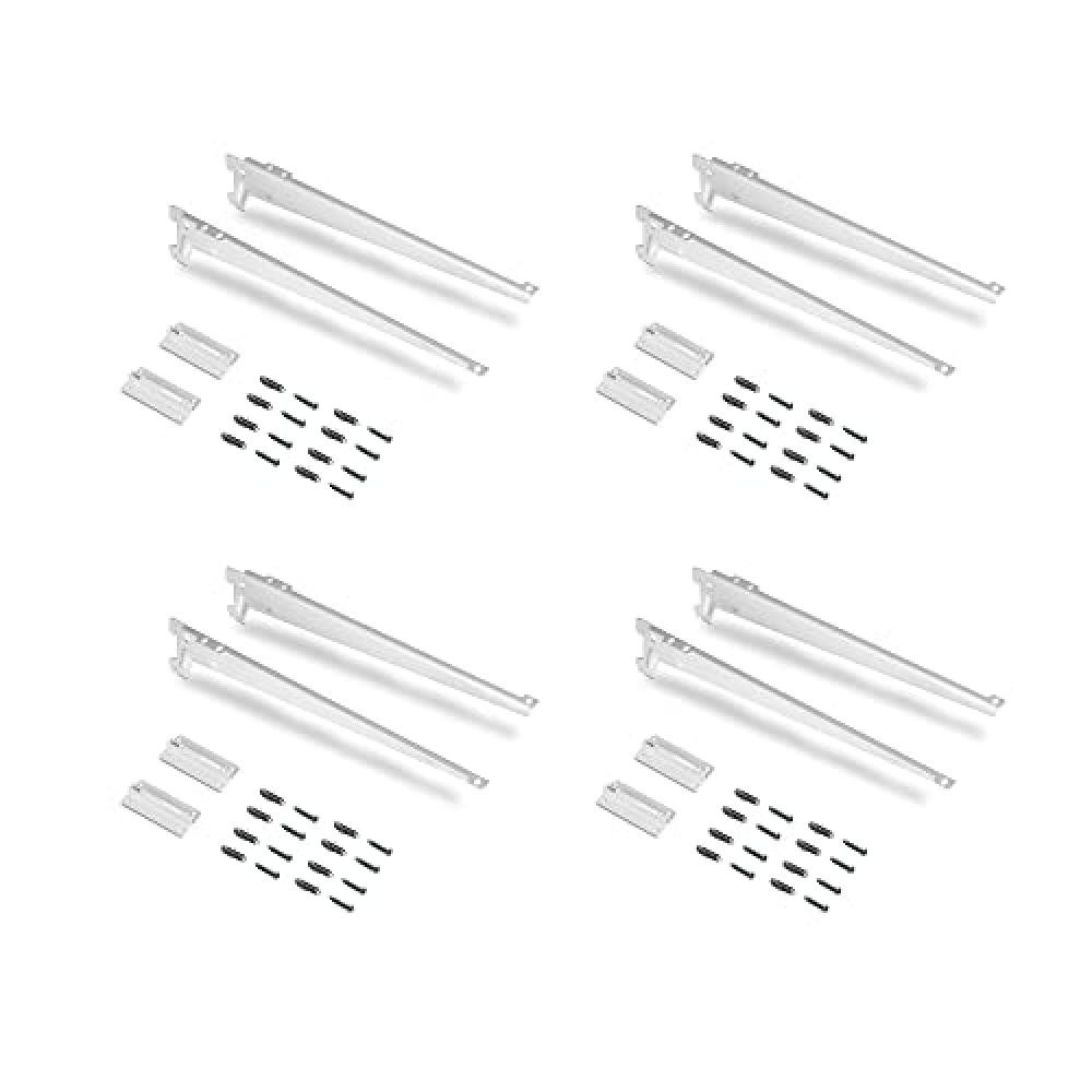Kit Staffe Mensole Emuca Jagmet 280mm Bianco - Arredo Modulare Online