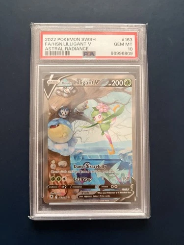 Hisuian Lilligant V 163/189 Astral Radiance PSA 10 Pokemon