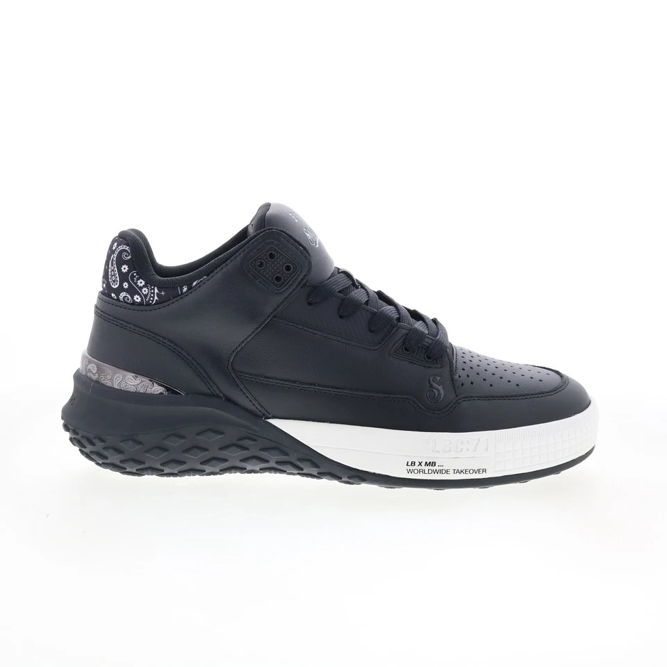 Skechers Snoop Dogg Sizzle Buckets OG Mens Black Lifestyle Sneakers Shoes