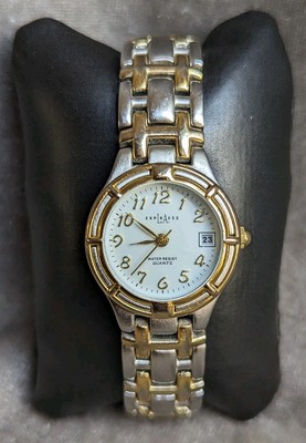 L.A. Express LAX1349 Women's Two Tone Quartz Watch Date Indicator