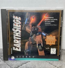 EarthSiege MetalTech PC CD Rom Video Game Win/DOS Dynamix Sierra 1994 Complete