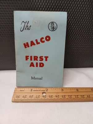 First Aid Manual Vintage by Halco